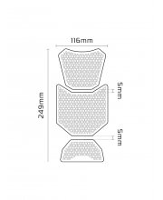 Oxford Gripper Adv Tank Pads at JTS Biker Clothing